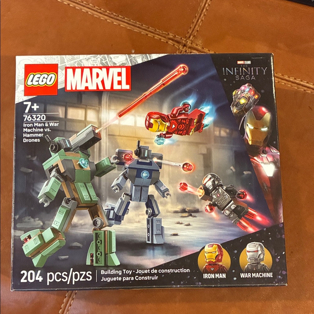 LEGO 76320 Iron Man & War Machine vs. Hammer Drones Marvel Infinity‎ Saga Set